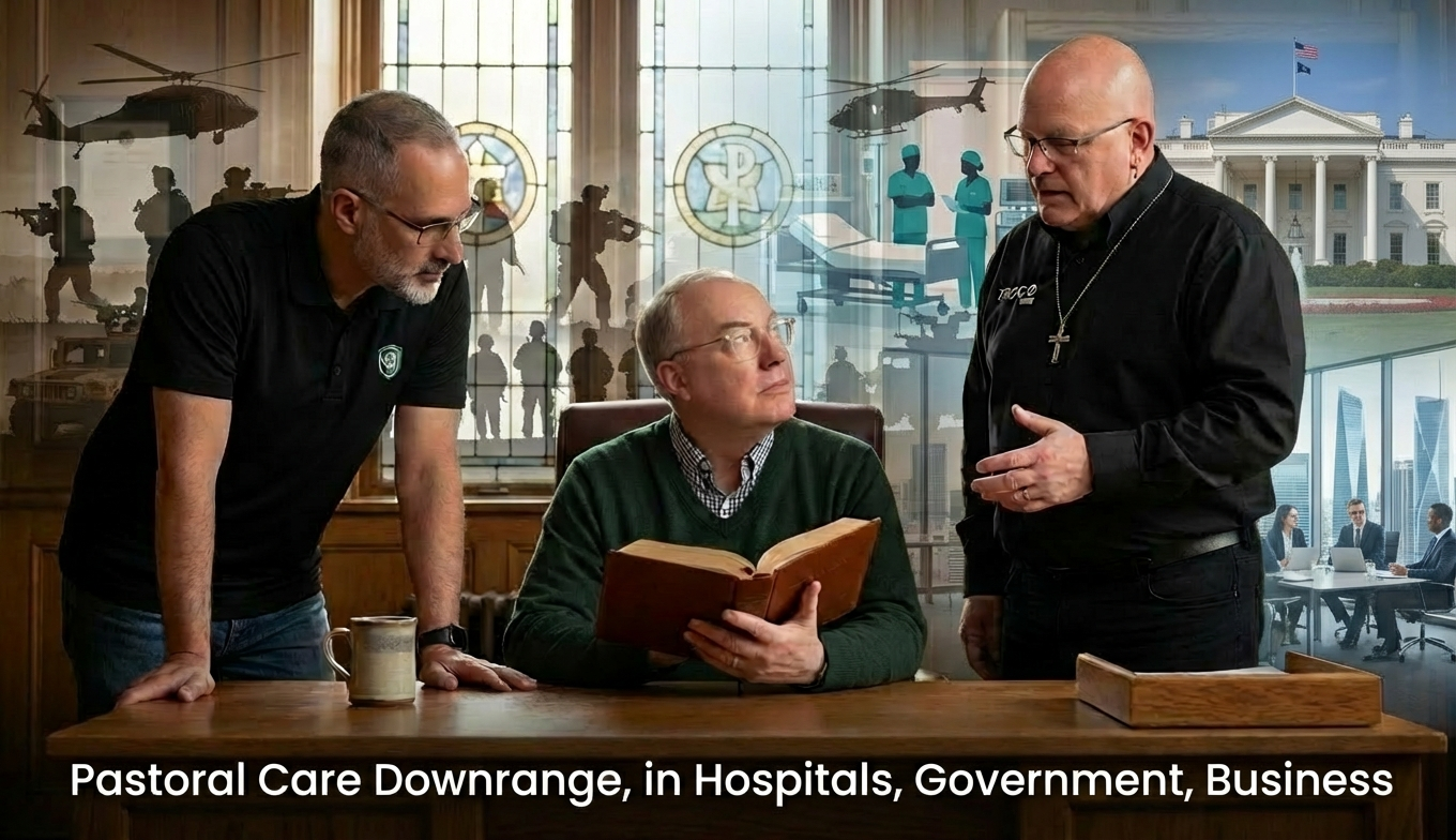 Chaplains - Historic & Needed Warrior, Statesmen, Caregiving Pastors